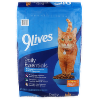9Lives Daily Essentials Chicken Beef & Salmon Flavor Dry Cat Food - 12 Pound