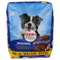 Kibbles 'n Bits Original Savory Beef & Chicken Flavors Adult Dog Food - 45 Pound