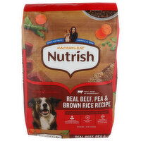 Rachael Ray Nutrish Real Beef, Pea and Brown Rice Recipe Dry Dog Food - 13 Pound