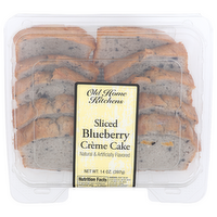 OLD HOME KITCHENS Sliced Blueberry Crème Cake - 14 Ounce