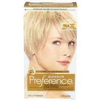 L'oreal Paris Fade-Defying Color + Shine System 9½a Lightest Ash Blonde Cooler Superior Preference - 1 Count
