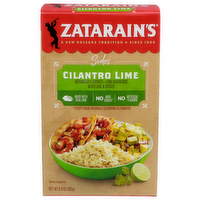 Zatarain's Sides Cilantro Lime With Lime & Spices Long Grain Rice & Spices - 6.9 Ounce