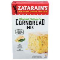 Zatarain's Cheddar Jalapeno Cornbread Mix - 12.5 Ounce