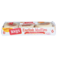 Bays Original English Muffins - 2 Ounce - 6 Count