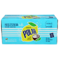 Sparkling Polar Coconut Limeade Seltzer'ade - 12 Fluid Ounce - 8 Count