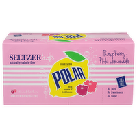 Seltzer'ade Sparkling Polar Fresh Lemons - 12 Fluid Ounce - 8 Count
