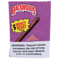 Backwoods Honey Berry Cigars - 5 Count