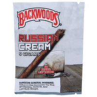 Backwoods Russian Cream Cigars - 5 Count
