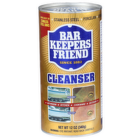 Bar Keepers Friend Cleanser - 12 Ounce