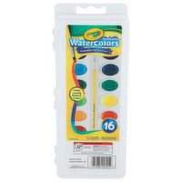Crayola Size 3 Washable Watercolors - 16 Count