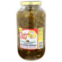 Cajun Chef Nacho Sliced Jalapeno Peppers - 128 Fluid Ounce