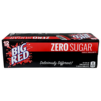 Big Red Zero Sugar - 12 Fluid Ounce - 12 Count