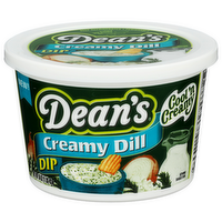 DEAN's Dairy Dip Dillweed, Onion, Garlic Creamy Dill - 16 Ounce