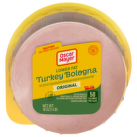 Oscar Mayer Turkey Bologna Deli Lunch Meat With 50% Lower Fat, Package - 16 Ounce