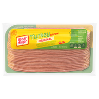 Oscar Mayer Gluten Free Turkey Bacon With 58% Less Fat & 57% Sodium, Pack, 21-23 Slices - 12 Ounce