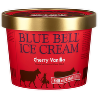 Blue Bell Cherry Vanilla Ice Cream - 64 Fluid Ounce