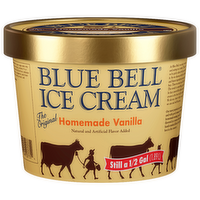 Blue Bell Homemade Vanilla Ice Cream - 64 Fluid Ounce