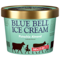 Blue Bell Pistachio Almond Ice Cream - 64 Fluid Ounce