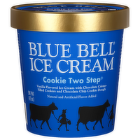 Blue Bell Cookie Two Step Ice Cream - 16 Fluid Ounce