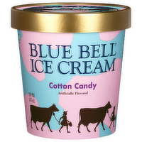 Blue Bell Cotton Candy Ice Cream - 16 Fluid Ounce