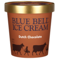 Blue Bell Dutch Chocolate Ice Cream Pint - 16 Fluid Ounce