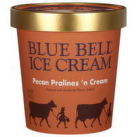 Blue Bell Pecan Pralines 'n Cream Ice - 16 Fluid Ounce