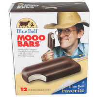 Blue Bell Mooo Bars® - 3 Fluid Ounce - 12 Count
