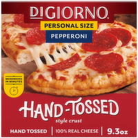 DiGiorno Pepperoni Frozen Personal Pizza On A Hand-Tossed Traditional Crust - 9.3 Ounce