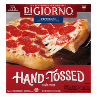 DiGiorno Frozen Pizza, Pepperoni Hand-Tossed Style Crust - 17.3 Ounce