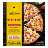 California Pizza Kitchen Margherita Recipe Frozen With Crispy Thin Crust - 15.5 Ounce