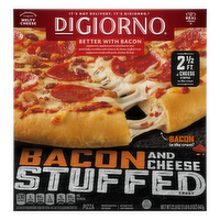 DiGiorno Better With Bacon Frozen Pizza On a And Cheese Stuffed Crust - 22.8 Ounce