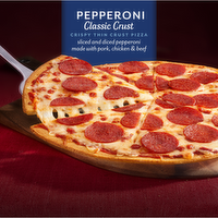 DiGiorno Classic Crust Pepperoni Pizza On A Crispy Thin - 19.3 Ounce