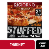 DiGiorno Three Meat Cheese Stuffed Crust Pizza - 24.5 Ounce