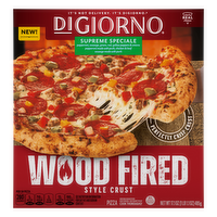 DiGiorno Supreme Speciale Pizza, Wood Fired Style Crust, Frozen Pizza - 17.1 Ounce