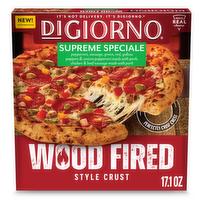 DiGiorno Supreme Speciale Pizza, Wood Fired Style Crust, Frozen Pizza - 17.1 Ounce