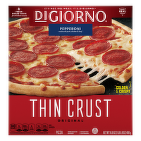 DiGiorno Classic Thin Crust Pepperoni Pza Package - 16.9 Ounce