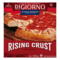 DiGiorno Frozen Pizza, Rising Crust Pepperoni - 24.7 Ounce