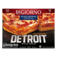 DiGiorno Detroit Style Crust Double Pepperoni Pizza Frozen - 21.3 Ounce