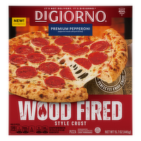 DiGiorno Premium Pepperoni Wood Fired Style Crust Frozen Pizza - 15.7 Ounce