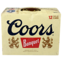 Coors Banquet - 12 Fluid Ounce - 12 Count
