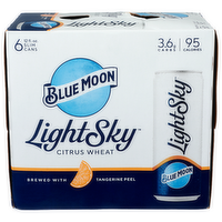 Blue Moon Lightsky Citrus Wheat - 6 Count