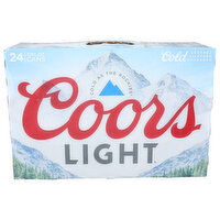 Coors Light Beer - 12 Fluid Ounce - 24 Count