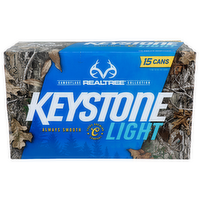 Coors Keystone Light Camouflage Realtree Collection Beer - 12 Fluid Ounce - 15 Count