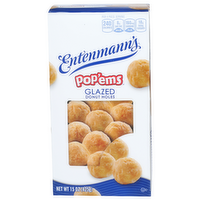 Entenmann's Pop'ems Glazed Donut Holes - 15 Ounce