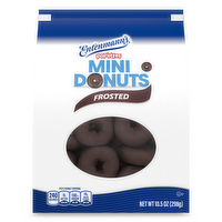 Entenmann's Pop'ettes Frosted Donuts, Chocolate Mini Artificially Flavored, Bag - 10.5 Ounce