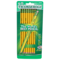 Ticonderoga Sharpened Pencil - 10 Count