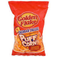 Golden Flake Cheddar Cheese Puff Corn - 6 Ounce