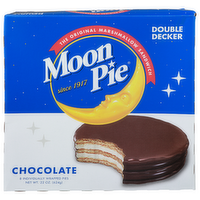 Moon Pie Chocolate Double Decker Pies - 2.75 Ounce - 8 Count