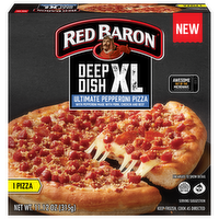 Red Baron  Deep Dish XL Ultimate Pepperoni - 11.12 Ounce