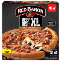 Red Baron  Deep Dish XL Meat Lovers - 11.12 Ounce